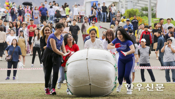 전북 장수군이 ‘제16회 장수 한우랑 사과랑 축제’를 앞두고 장수한우곤포나르기 대회 참가자를 오는 21일까지 모집한다.