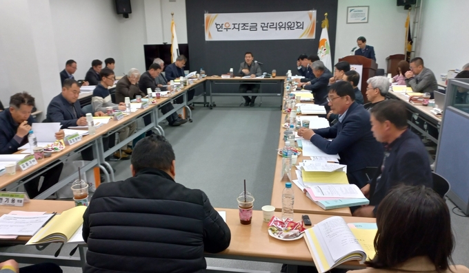 한우자조금관리위원회는 지난 3월14일 2024년도 제1차 한우자조금관리위원회를 개최, 4월2일 예정된 한우자조금대의원회에 상정할 2023년도 한우자조금 결산(안) 및 2024년 한우자조금 사업 예산 변경(안)을 심의, 확정했다.