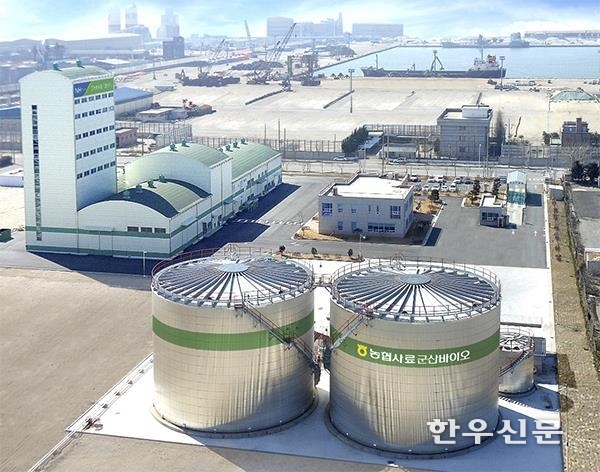 농협사료 군산바이오 전경.